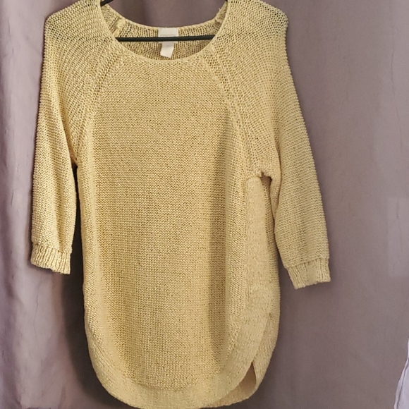 Chico's Sweaters - BOGO Chico's Yellow Sweater
